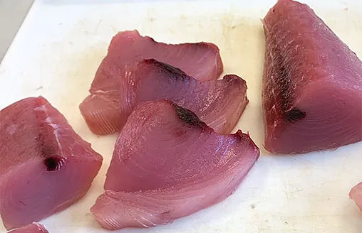 Grilled or Pan-Cooked Albacore with Soy/Mirin Marinade