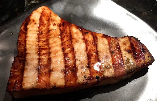 Grilled Swordfish with a Mediterranean Twist