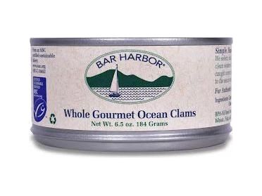 Bar Harbor Whole Gourmet Ocean Clams