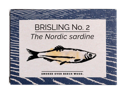 Fangst Brisling No. 2: The Nordic Sardine Smoked  over Beech Wood