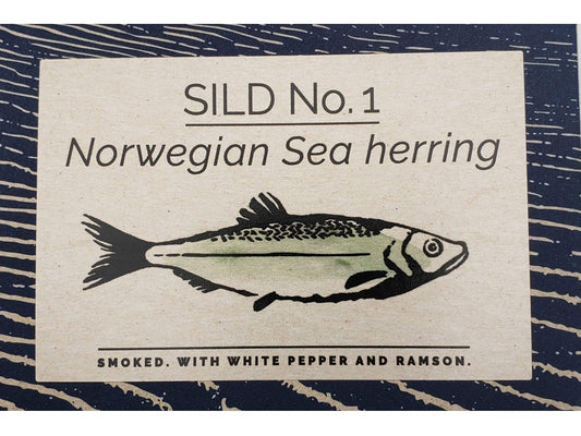 Fangst Norwegian Sea Herring Smoked w/ White Pepper & Ramson