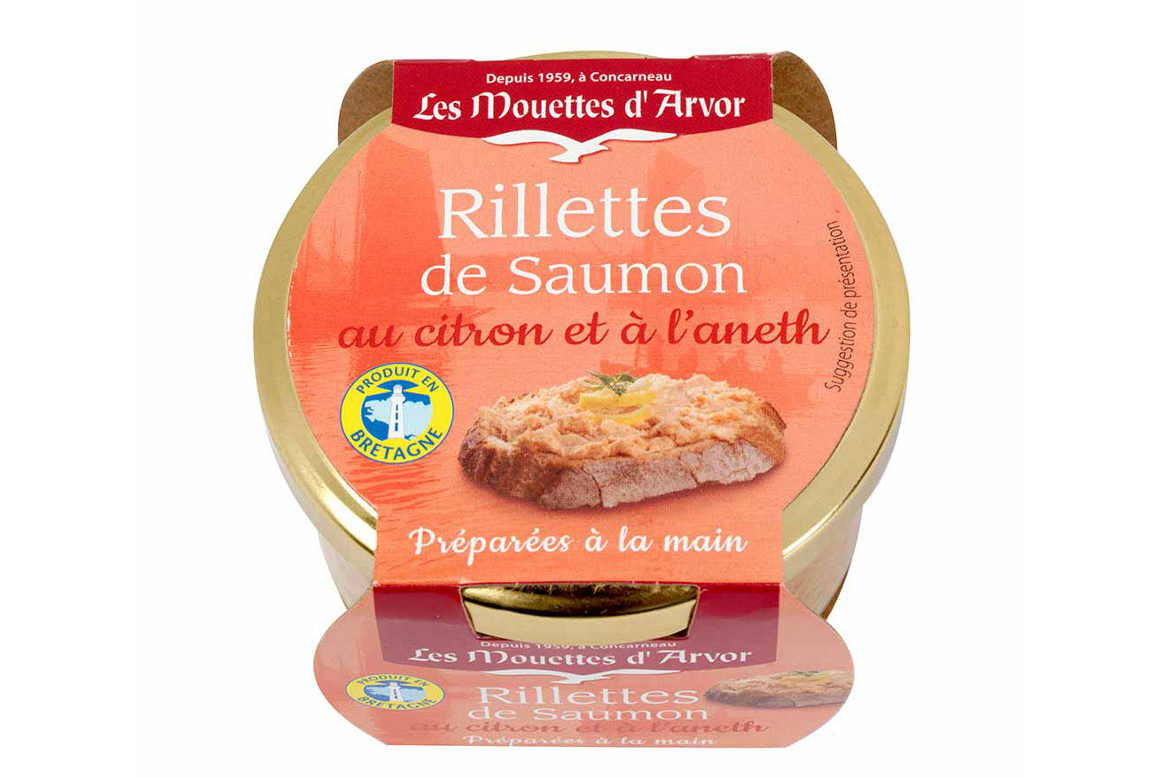 Rillettes with Salmon, Lemon, and Dill