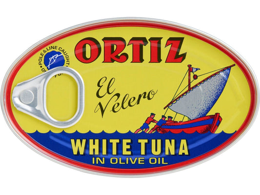 Ortiz Bonito Del Norte white tuna in Olive Oil (oval tin)